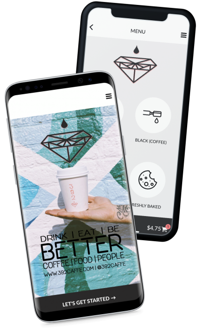 392 caffe ordering and reward app