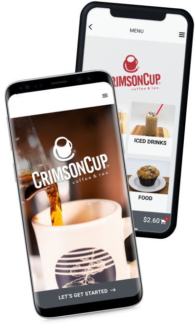 crimson cup ordering and reward system