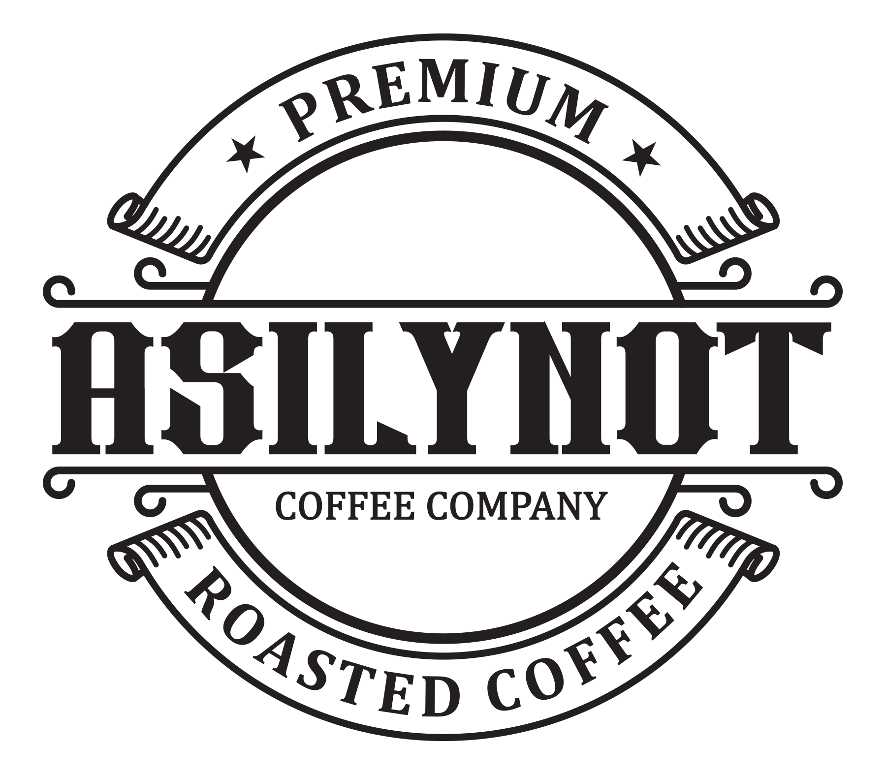 asilynot_logo-black&white